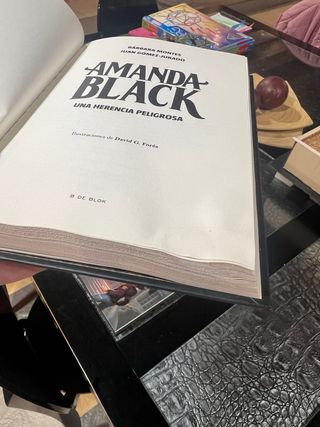Libro AMANDA BLACK “Una herencia peligrosa”