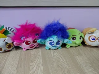 Peluche Madagascar 7 pezzi collezione