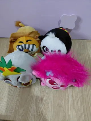 Peluche Madagascar 7 pezzi collezione
