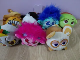 Peluche Madagascar 7 pezzi collezione