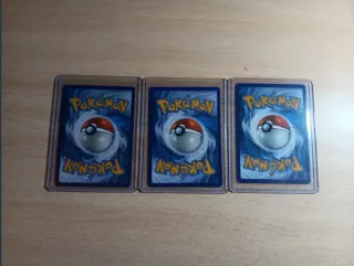 3 Cartas Oficiales Pokémon