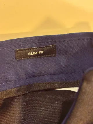 Traje azul Zara hombre