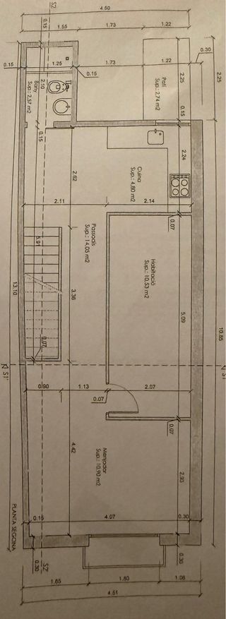 Piso 50m2 a reformar