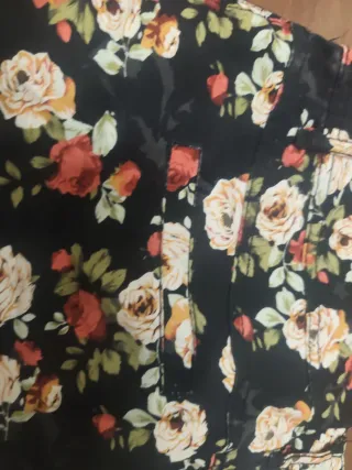 Pantalón corto estampado floral