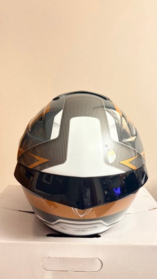 Casco integral Vemar Hurric naranja M