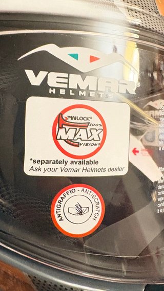 Casco integral Vemar Hurric naranja M