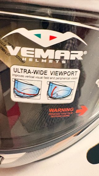 Casco integral Vemar Hurric naranja M