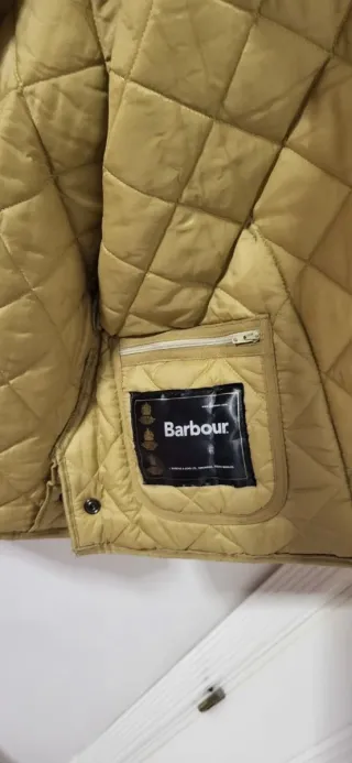 Chaqueta Barbour acolchada