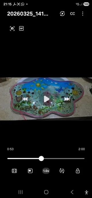 Bandeja de resina decorada para miguel