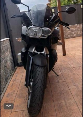 BMW K1200R Naked Negra/Plata