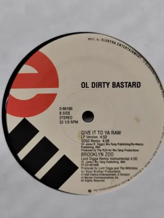 Vinilo Rap Ol' Dirty Bastard - Brooklyn Zoo 12"