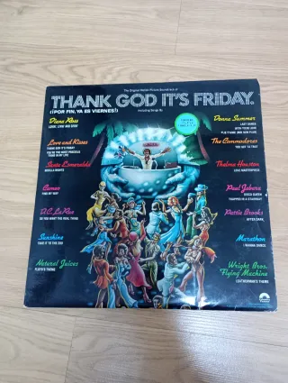 Vinilo Triple 12 Thank God It's Friday