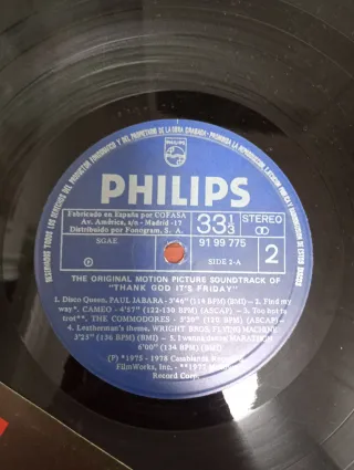 Vinilo Triple 12 Thank God It's Friday