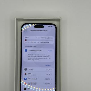 iPhone 15 Pro Max 512 GB + Electrónica
