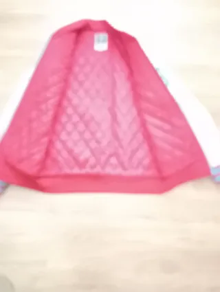 Giubbotto sportivo rosso e turchese R