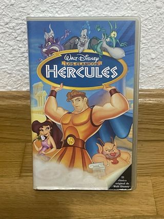 VHS Hércules Disney Los Clásicos Español