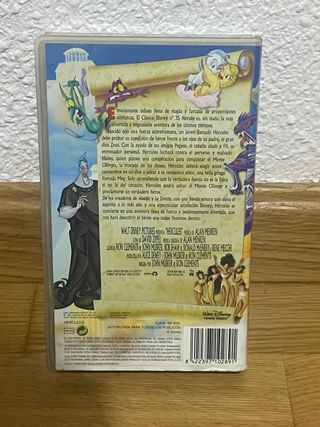 VHS Hércules Disney Los Clásicos Español
