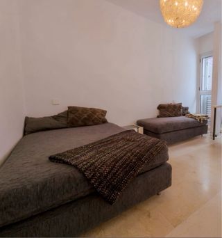 2 Sofás de tela modulares