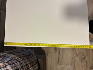 Mesa elevable eléctrica JYSK Svaneke blanca