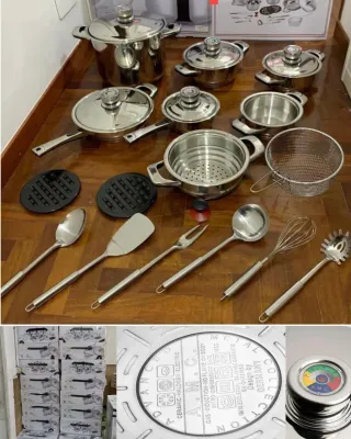 Batteria pentole AMC 25 pezzi