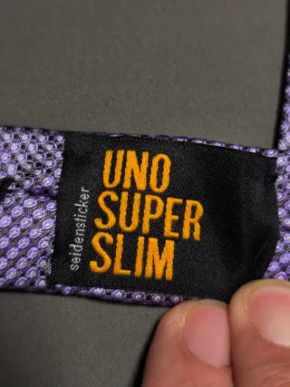 Cravatta slim Seidensticker Viola