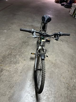 Bicicleta B-win Blanca y Morada