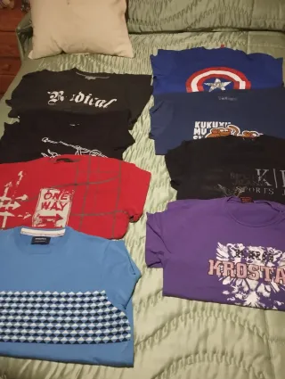 Lote 8 sudaderas finas Talla XL