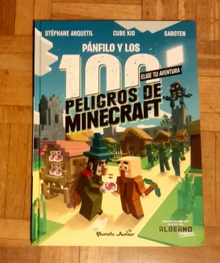 Libro minecraft elige tu propia aventura.