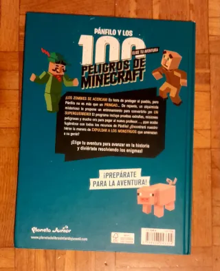 Libro minecraft elige tu propia aventura.