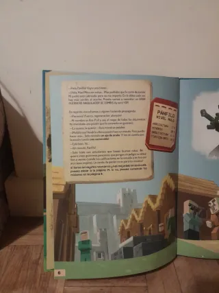 Libro minecraft elige tu propia aventura.