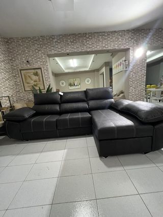 Sofá Chelong Polipiel Sintética Negro