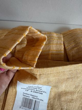 Cortina Vaquera 150x270 cm Algodón