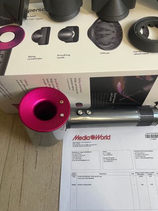 Asciugacapelli Dyson Supersonic Grigio/Rosa