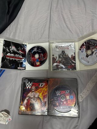 PS3 Tekken Tag 2, Assassin's Creed 2, Suplex City