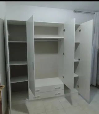 Armarios nuevos modular madera beige