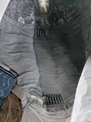 Peruca Humana Castanha com Mechas Roxas