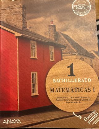 Matemáticas I.