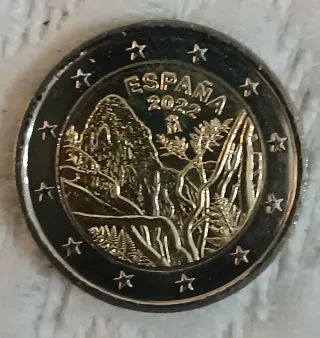 7 Monedas 2 Euros España