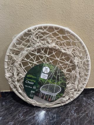 Sillón Colgante Beige