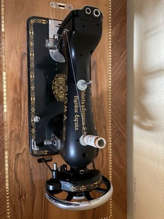 Máquina de coser antigua Sigma