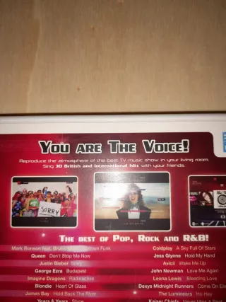 NUEVO. Juego Wii y WiiU La Voz