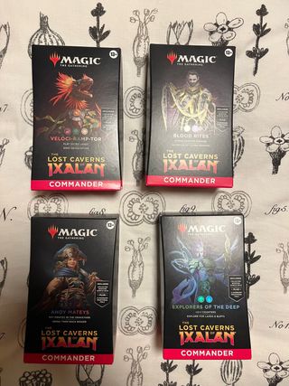 4 Mazos Commander Magic Ixalan
