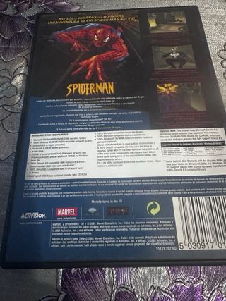 PC CD-ROM Spiderman Juego Activision Marvel