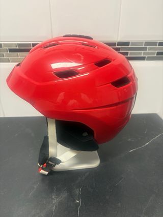 Casco de esquí/snow rojo