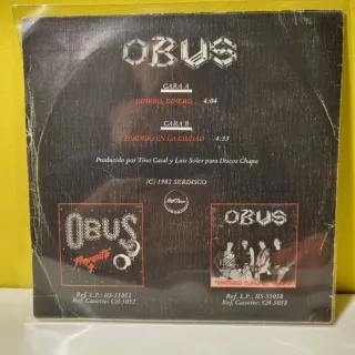 Obus - Dinero Dinero Single 45 RPM