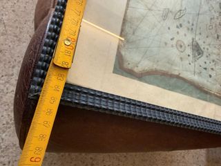 Quadro antigo Carta de Juan de la Cosa