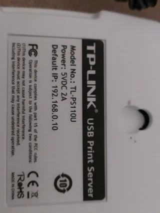 Servidor de Impresión TP-Link TL-PS110U