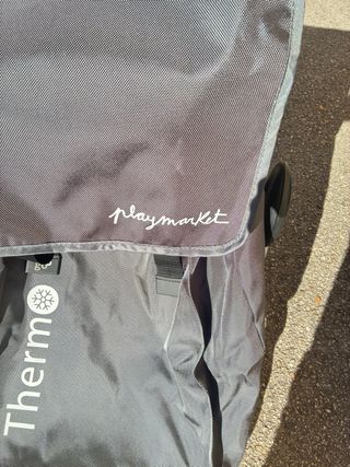 Carrito de la compra Playmarket gris