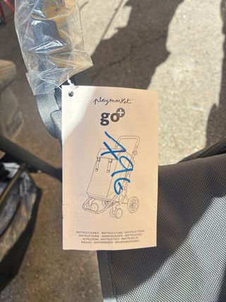 Carrito de la compra Playmarket gris