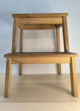 Taburete Escalera Madera IKEA BEKVÄM